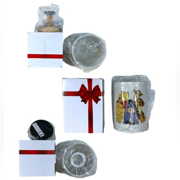 Winnie the Pooh Tigger Piglet Eeyore Character Lamp USB Fabric Shade USB Powered - Picture 11 of 16